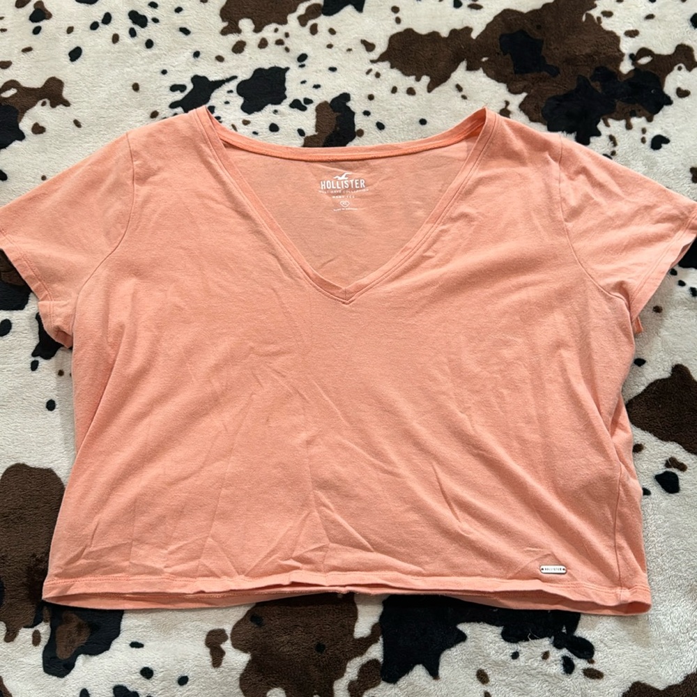 HOLLISTER baby tee size XL